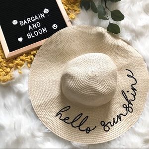 Hello Sunshine Beach Hat